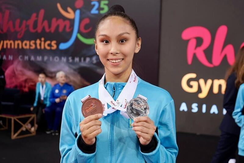 Столичные гимнастки завоевали 11 медалей на чемпионате Азии