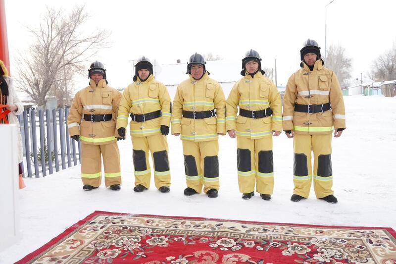В селе Шолпан Урджарского района открыт пожарный пост