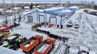 В селе Родина Глава МЧС открыл ДПФ