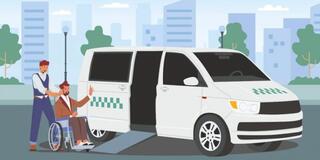 Почти 443 тыс. раз воспользовались лица с инвалидностью услугами инватакси через агрегаторы с начала 2025 года