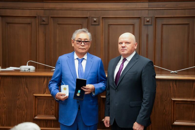 В Высшем Судебном Совете состоялось торжественное мероприятие, посвященное вручению юбилейных медалей «Қазақстан Республикасының Парламентіне 30 жыл»