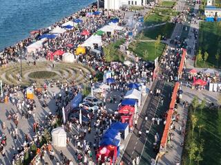 20 ТЫСЯЧ ЧЕЛОВЕК ПРИШЛО НА ОТКРЫТИЕ ГРЕБНОГО КАНАЛА В ТУРКЕСТАНЕ