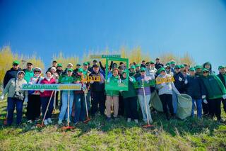 Halyk Bank поддержал общенациональную инициативу «Таза Қазақстан» в столице