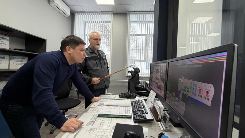 Вице-министр по чрезвычайным ситуациям посетил шахту имени Костенко с рабочим визитом