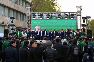 Презентация футбольного клуба «Елімай»