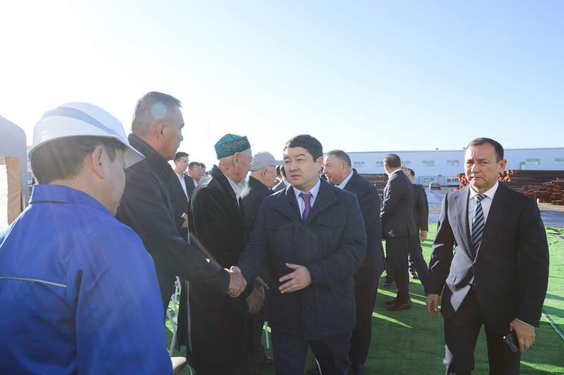 Мангистауская область усиливает промышленный потенциал: открыты новые цеха по производству труб