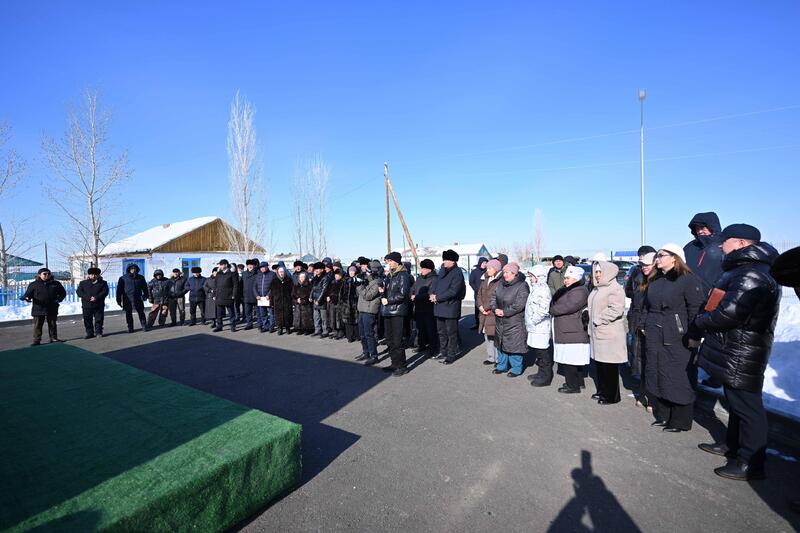 В Аксуатском районе в двух селах открылись медицинские пункты