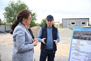 Дархан Сатыбалды поручил ускорить строительство амбулатории в микрорайоне Саялы