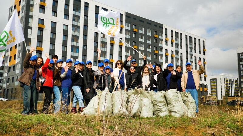 Более тысячи банкиров поддержали экологическую акцию «Таза Қазақстан» в Астане