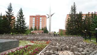 В Кокшетау дан старт строительству новой аллеи «Көкшалғын»