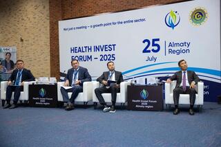 «Health Invest Forum – 2025» в Каскелене прошел международный форум в центре внимания инвестиционные вопросы в сфере здравоохранения