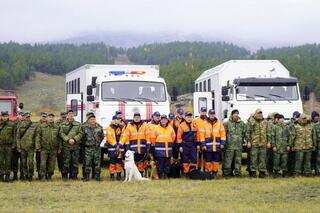 Спасатели ДЧС ВКО провели масштабные пожарно-тактические учения в лесной зоне