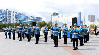 В Астане прошло масштабное праздничное мероприятие «Менің рәміздерім»