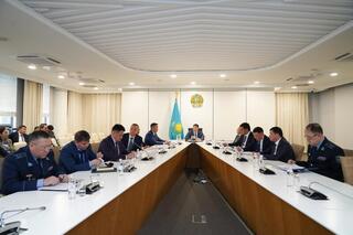 В ТУРКЕСТАНСКОЙ ОБЛАСТИ ОБСУДИЛИ ВОПРОСЫ ПРОФИЛАКТИКИ ПРАВОНАРУШЕНИЙ