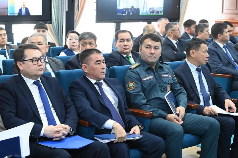 Егін жинау науқанының барысы қаралды