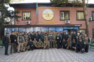 Министр ознакомился с работой национального парка «Алтын-Эмель»