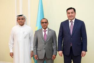 Минэнерго и Abu Dhabi Commercial Bank обсудили перспективы финансирования энергетических проектов в Казахстане