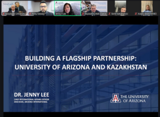 Казахстан и Университет Аризоны: пример модели международной научной интеграции