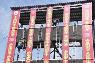 Второй этап VIII Турнира на Кубок МЧС РК по пожарно-спасательному спорту