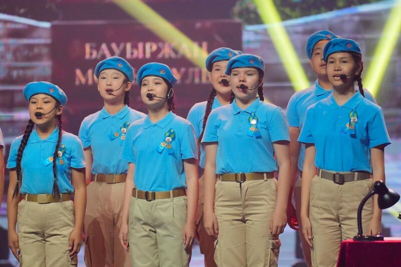 Концерт-спектакль «Момышұлы Бауыржан» ко Дню Победы прошел в Астане