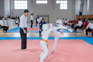 В Атырау более 300 подростков приняли участие в турнире «Спорт - против наркомании»