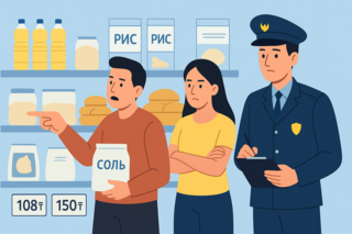 Как в области Абай борются с ростом цен на продукты: реальные нарушения и штрафы