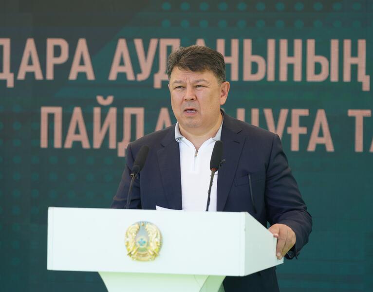 ПОРУЧЕНИЕ ПРЕЗИДЕНТА ВЫПОЛНЕНО: ГОРОД ШАРДАРА ПОЛНОСТЬЮ ОБЕСПЕЧЕН КАЧЕСТВЕННОЙ ПИТЬЕВОЙ ВОДОЙ