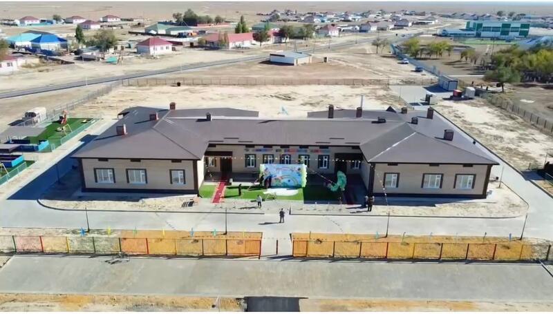 В селе, пострадавшем от паводка, открылся новый детсад