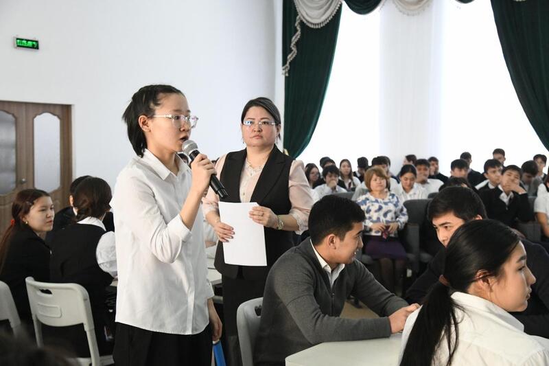 В Астане школьникам продемонстрировали последствия нарушения закона через кино