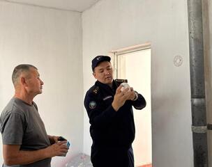 Республиканский профилактический месячник пожарной безопасности в отопительный период