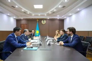 Ерсайын Нагаспаев обсудил сотрудничество в геологоразведке с руководством Ivanhoe Mines