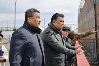 С рабочим визитом в регион прибыл Вице-премьер Канат Бозумбаев