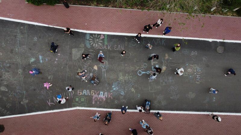 Инклюзивные «Веселые старты» провели в Астане