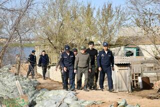 В Западно-Казахстанской области работы по подготовке ко второму этапу паводка идут в усиленном режиме
