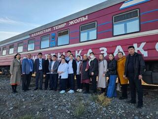 «САЛАМАТТЫ ҚАЗАҚСТАН» МЕДИЦИНСКИЙ ПОЕЗД ПРИБЫЛ В ОТЫРАРСКИЙ РАЙОН