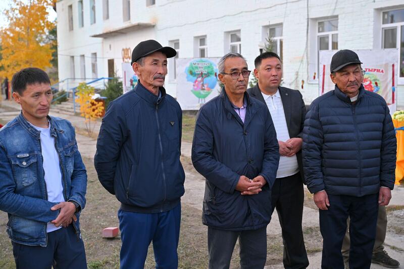 Аким области Абай Берик Уали посетил село Кызылкесик
