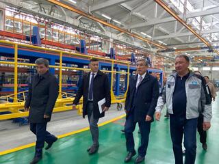 Вице-министр труда Аскар Биахметов посетил с рабочей поездкой область Абай