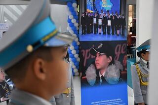 Полицейские будни через объектив: выставка в Акмолинской области