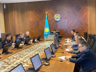 В акимате области Абай состоялось очередное заседание областной Комиссии по предупреждению и ликвидации чрезвычайных ситуаций
