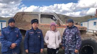 Силами ДЧС области Ұлытау эвакуирован 1 человек