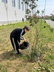Воспитанники столичной спортшколы присоединились к масштабной экоакции «Таза Қазақстан»