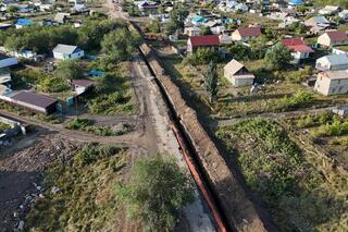 В микрорайоне Восточный проводят инженерные сети к строящейся школе на 300 мест