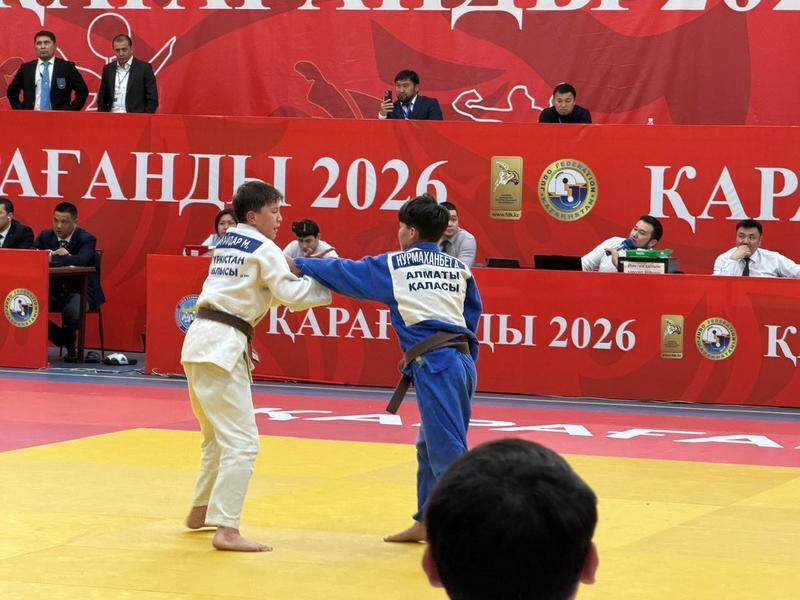 Более 800 юных спортсменов участвуют в чемпионате Казахстана по дзюдо в Караганде