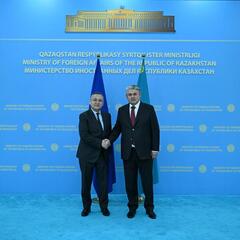 Глава МИД Казахстана и Генеральный секретарь ОДКБ обсудили вопросы дальнейшего взаимодействия