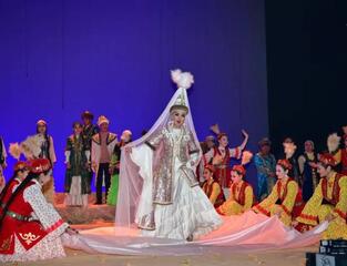 В Актобе впервые поставлена опера «Кыз Жибек»