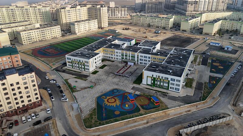 В Мангистау в рамках проекта «Келешек мектептері» открыта десятая школа