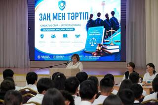 «Закон и порядок»: профилактические встречи проводят среди учеников в столичных школах