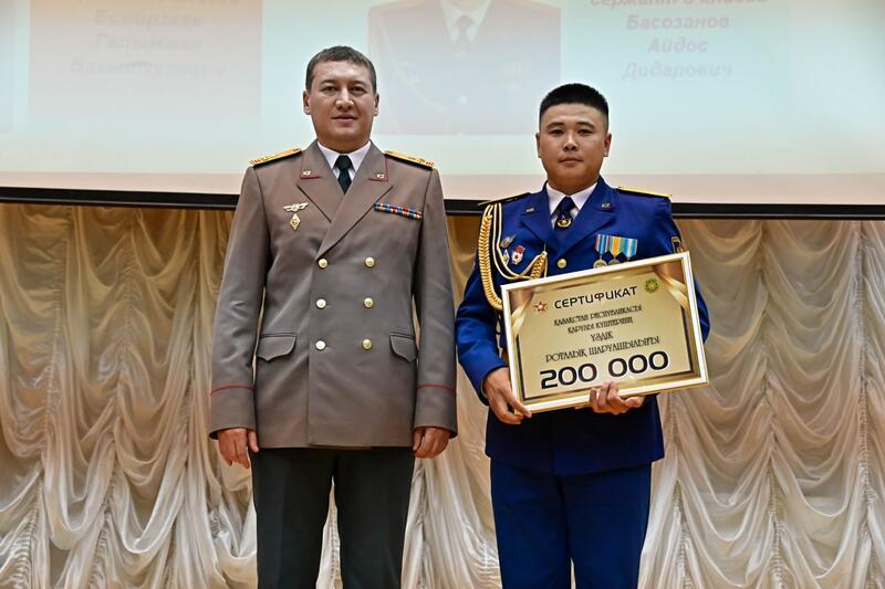 В Астане наградили победителей смотра-конкурса Тыла Вооруженных сил