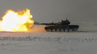 В Гвардейском гарнизоне прошли штатные стрельбы танковых подразделений