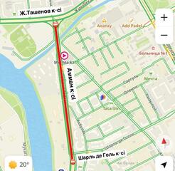 Участок улицы Амман перекроют в связи с ремонтом в Астане